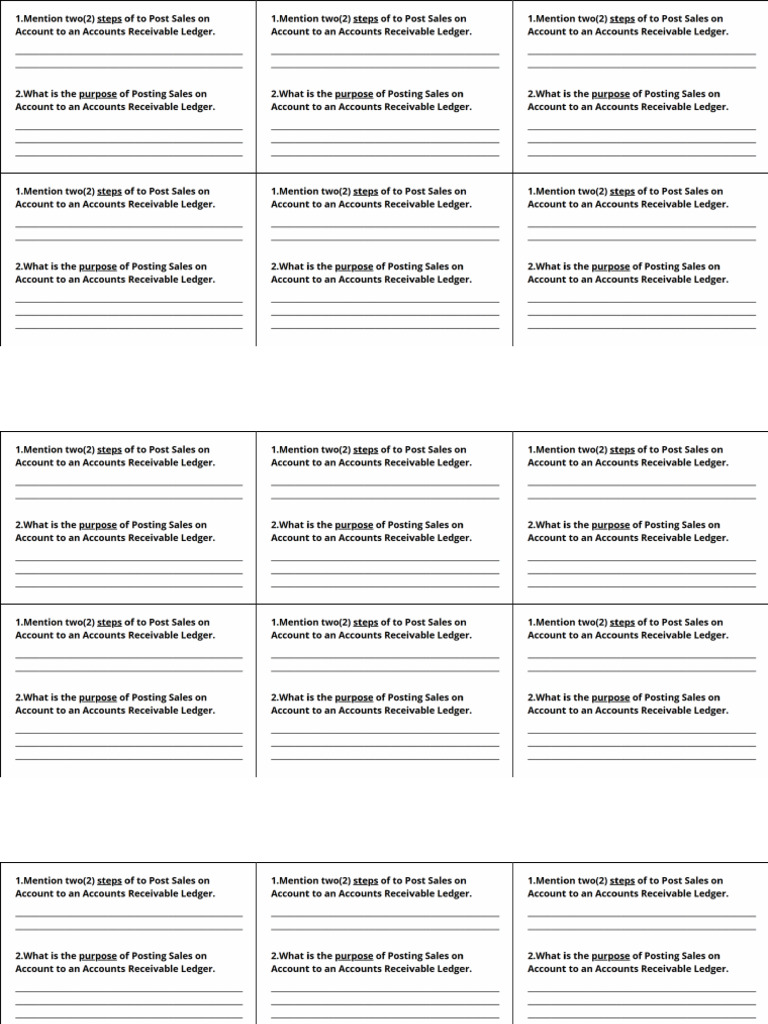 Mini Test Acc | PDF