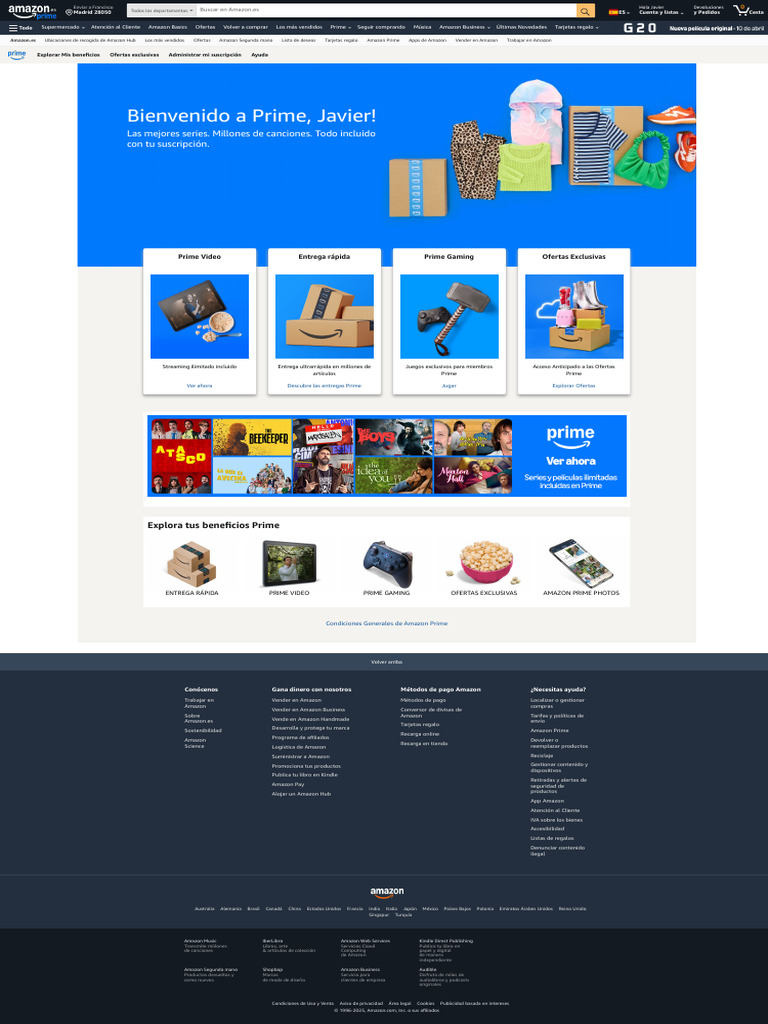 Amazon - Es - Amazon Prime | PDF