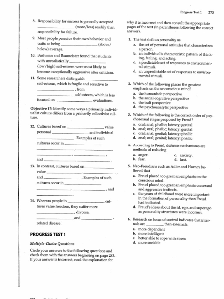 Chapter 10 test 1 | PDF