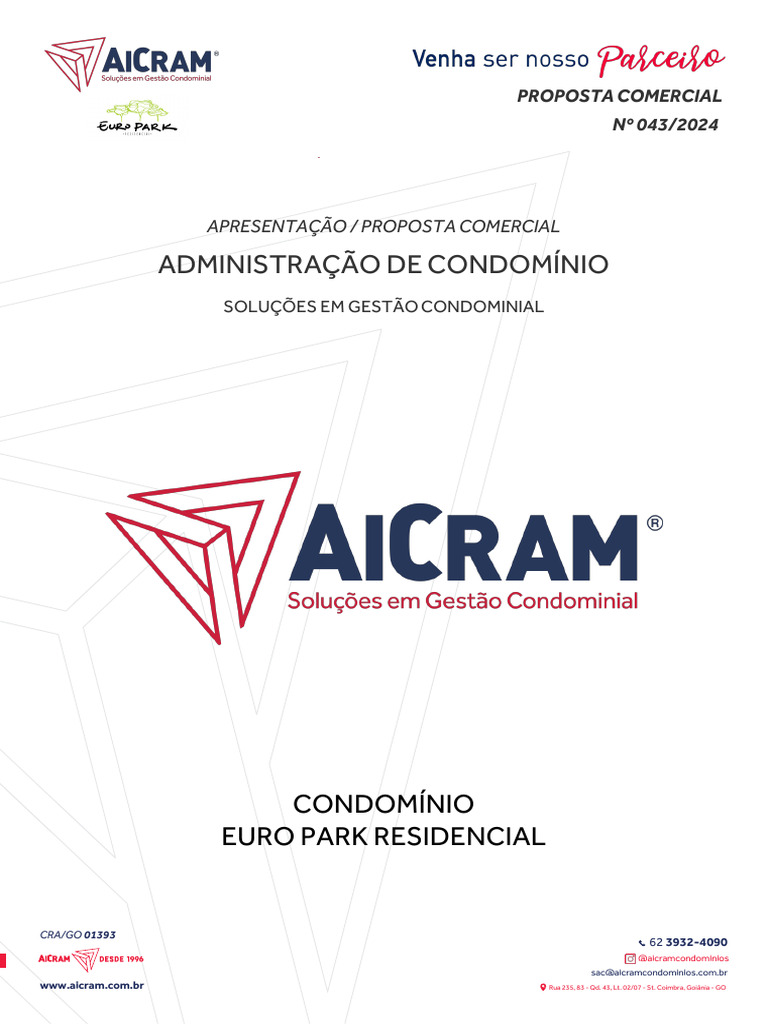 AiCram - 043 - PCAC - Condomínio Euro Park - Digital - R | PDF ...