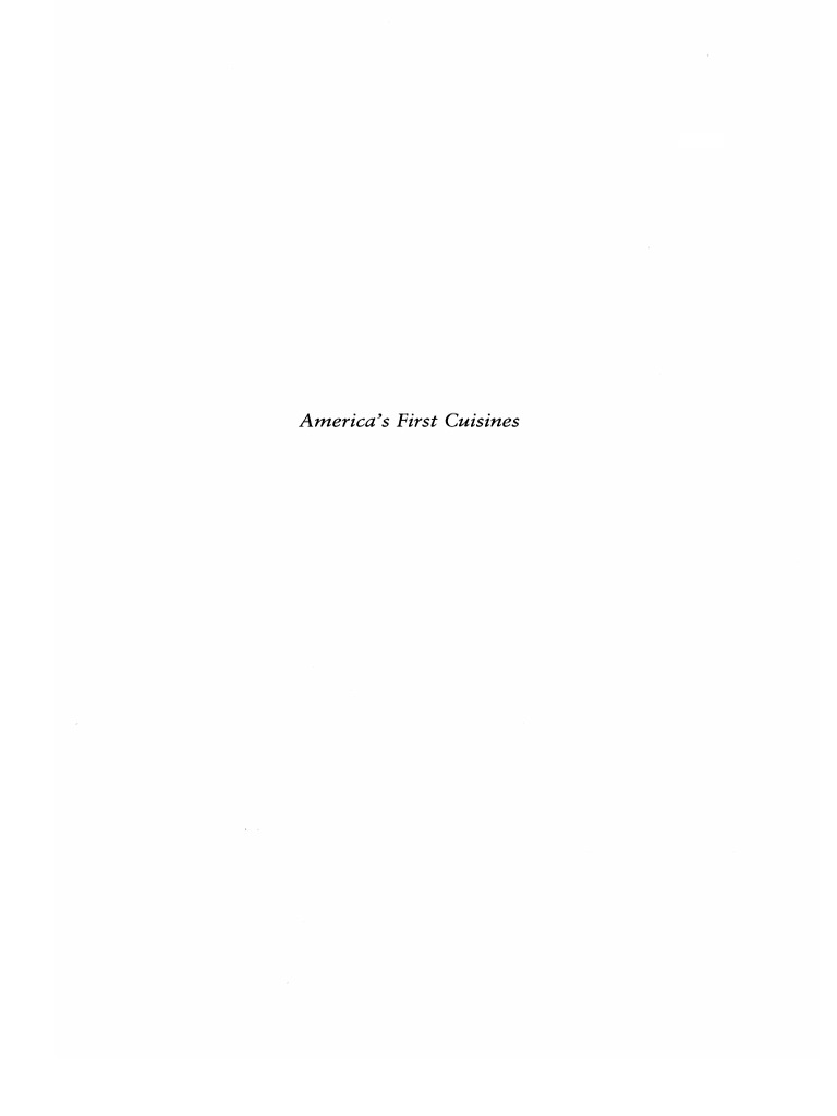 Americas First Cuisines 9781477309704 Compress | PDF | Maize