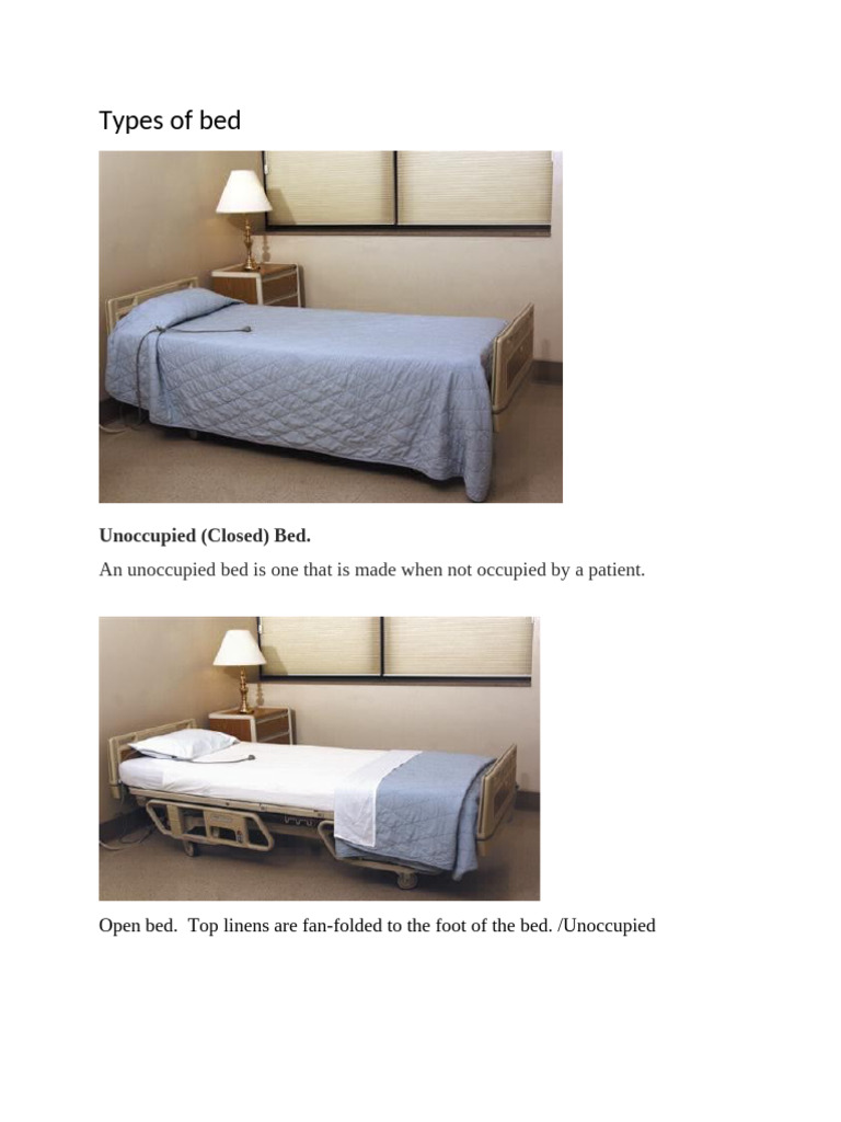 Types of Bed | PDF