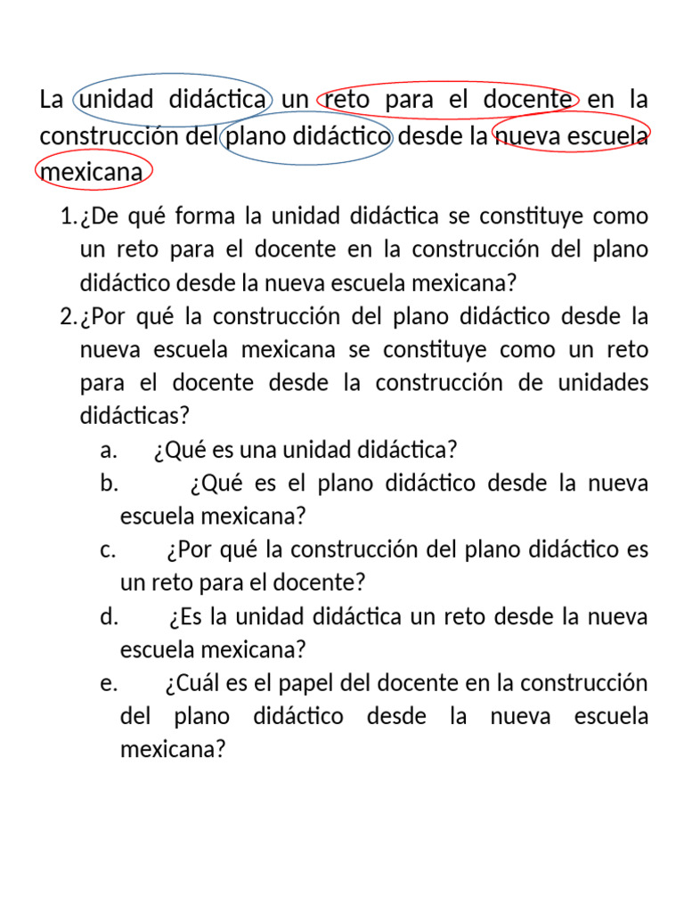 Retos del docente en la nueva escuela mexicana | PDF