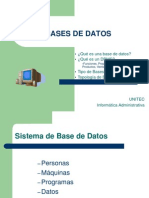 Bases de Datos