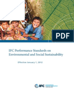 IFC Performance Standards On Environmental and Social Sustainability