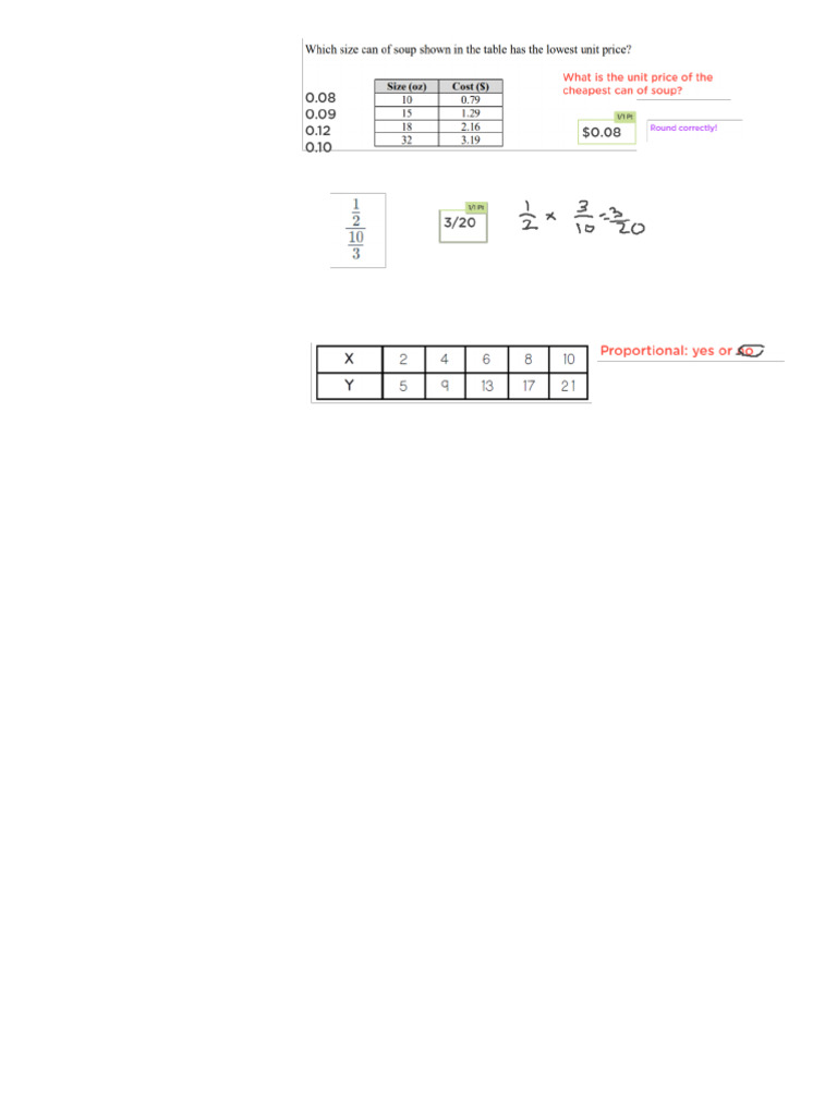 24 25 Math 7 Bell Work Week 5 Abraham Lopez Sanchez | PDF