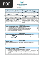 Safeguarding Training Quiz Answers | PDF | Domestic Violence | Violence