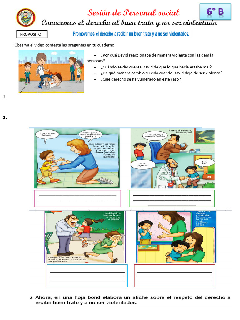 Ficha de Personal Social 2 | PDF