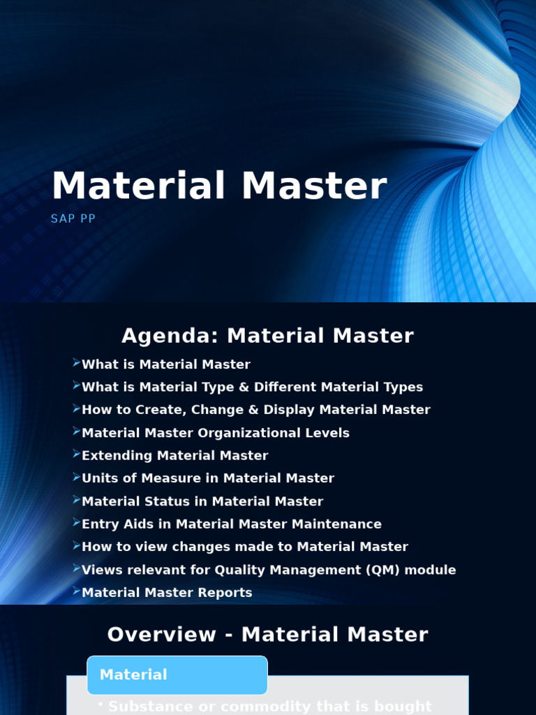 1.+Material+Master | PDF | Computing