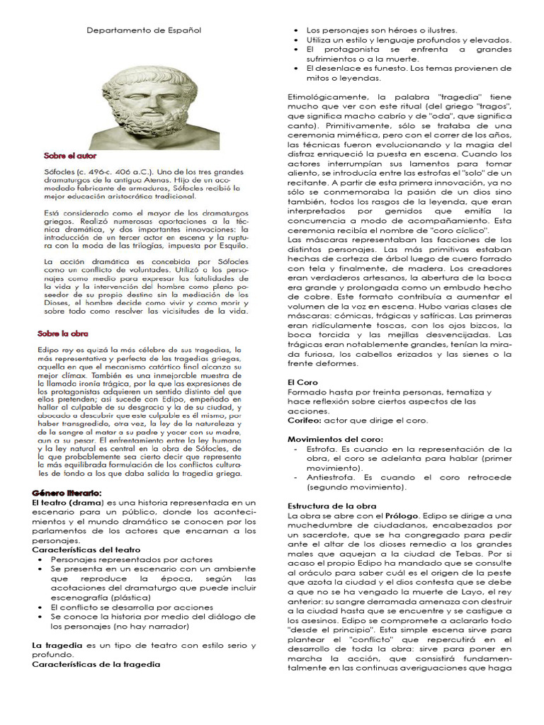 Edipo Rey-1 | PDF | Edipo | Teatro