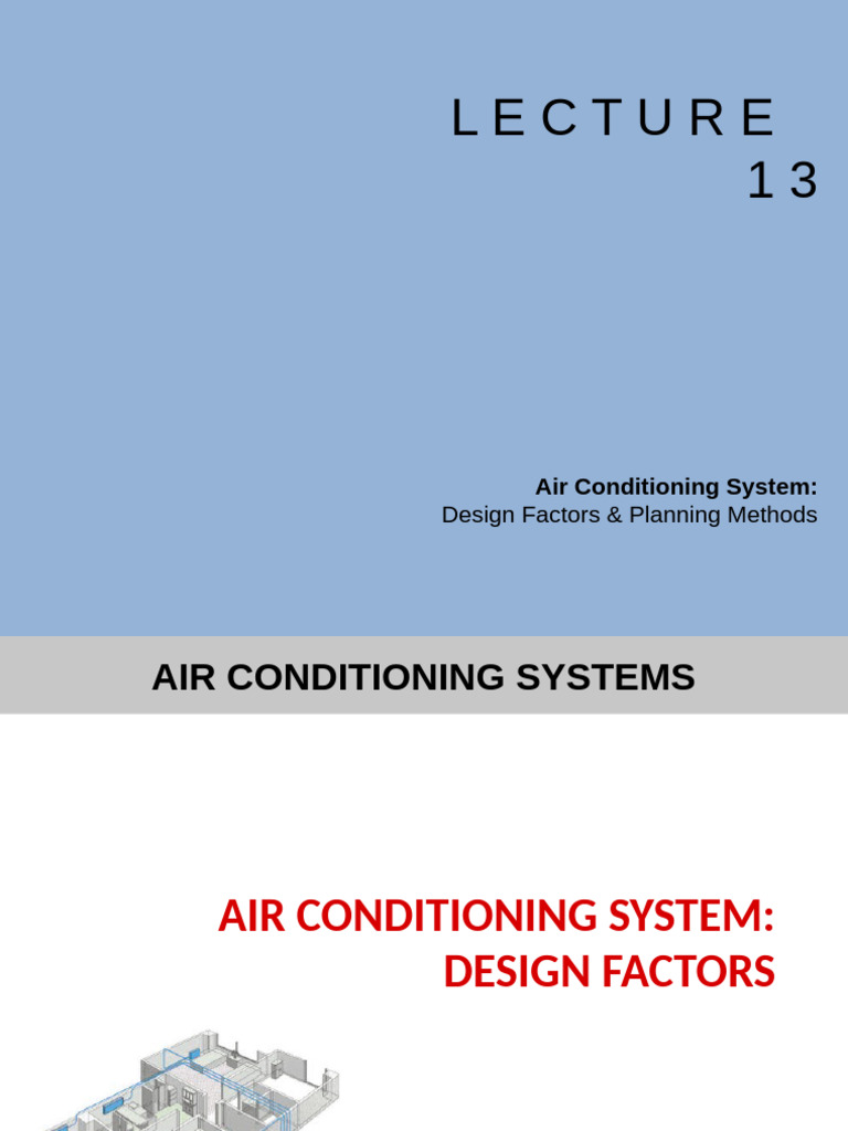 9CV Air Conditioning System Planning A | PDF | Air Conditioning | Duct ...