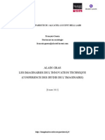 2012 - 03 - 08 - Jeudi de Imaginaire Alain Gras, Les Imaginaires de L'innovation Technique
