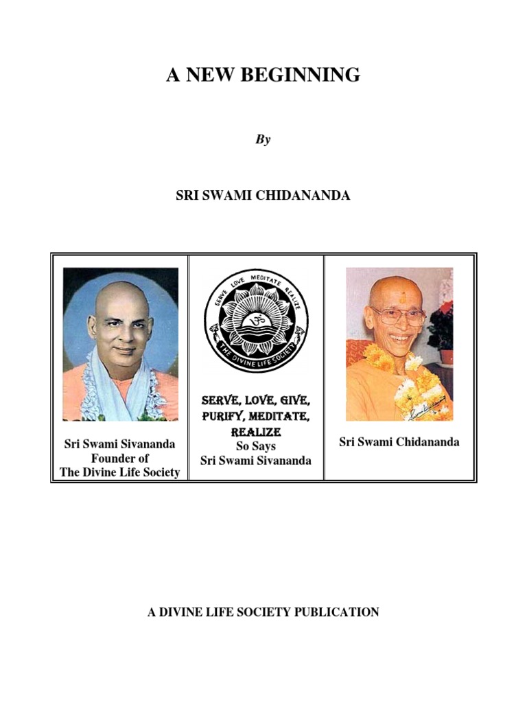 健康・医学 A New Beginning by Swami Chidananda Eternal message of Swami Chidananda-Swami vimalananda