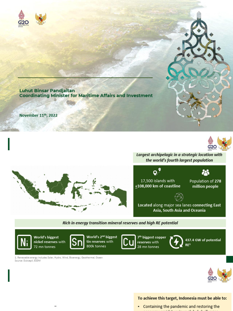 Indonesia's Path to Net Zero by 2060 | PDF | Climate Change Mitigation ...