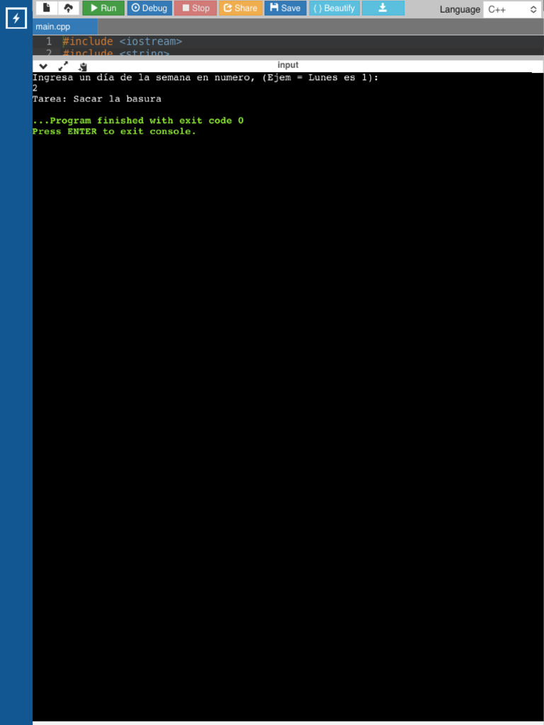 5.0 Estructuras de Control - Condicional If-Else (Calificable) - GDB ...