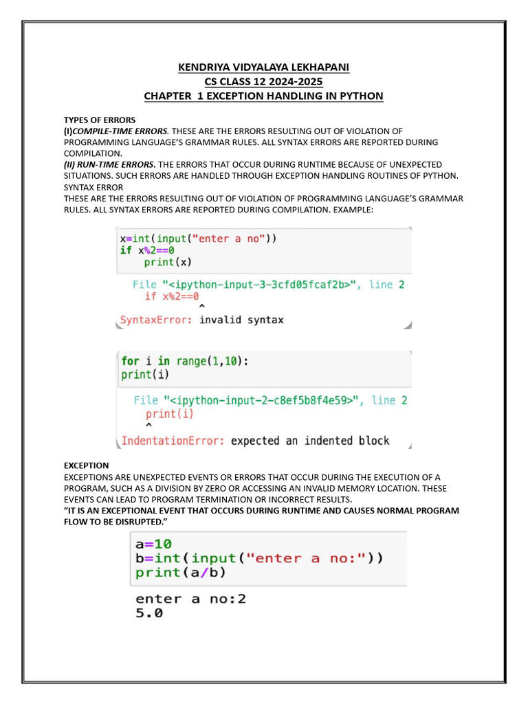 Class 12 CS Chapter 1 2024-2025 | PDF | Computer Program | Programming