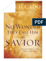 No Wonder They Call Him The Savior - Experiencing The Truth of The Cross - Sample
