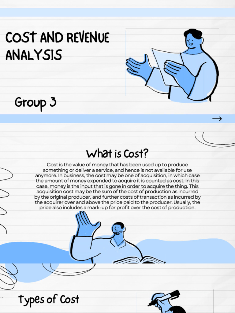 Group 3 Cost and Recenue Analysis | PDF | Average Cost | Cost
