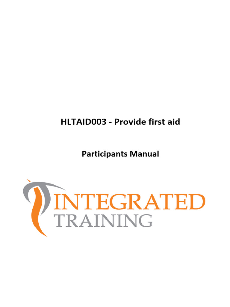 Provide First Aid Manual | PDF | Copyright | First Aid
