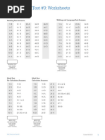 SAT Practice Test #2 Answer Key | PDF | Standardized Tests | Tests