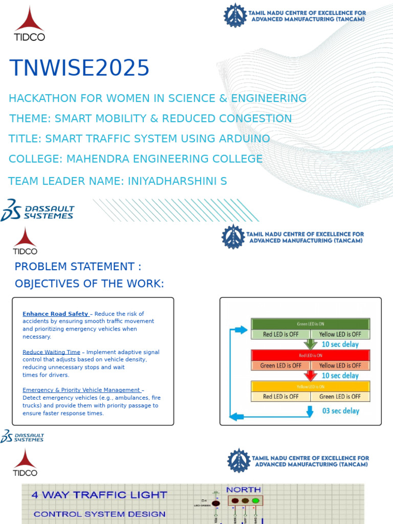 Smart Traffic Signal System Design | PDF | Traffic | Traffic Light