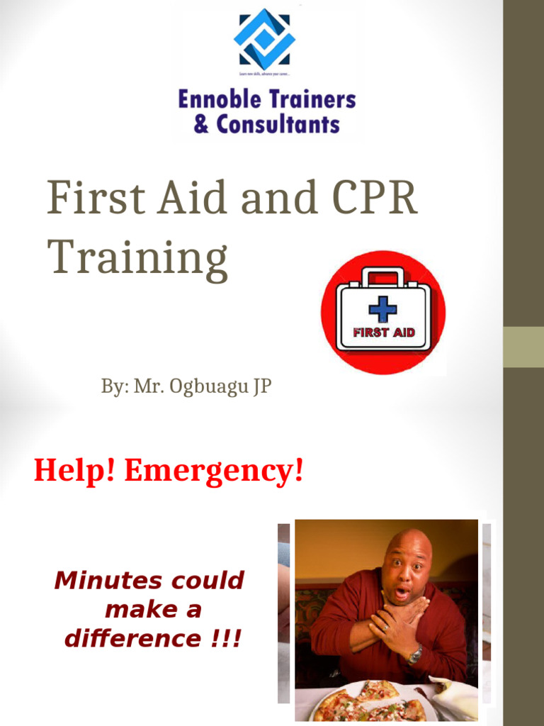 03 Basic First Aid and CPR | PDF | Cardiopulmonary Resuscitation ...