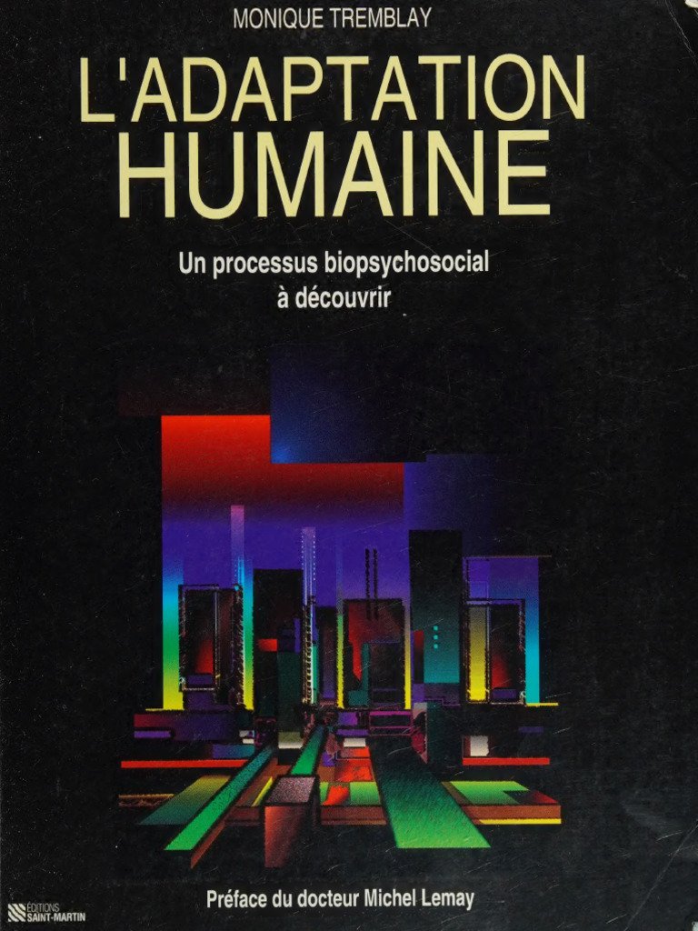 Adaptation humaine : processus biopsychosocial | PDF | Enseignement des ...