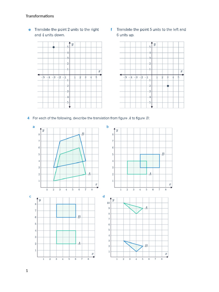 Transformations | PDF