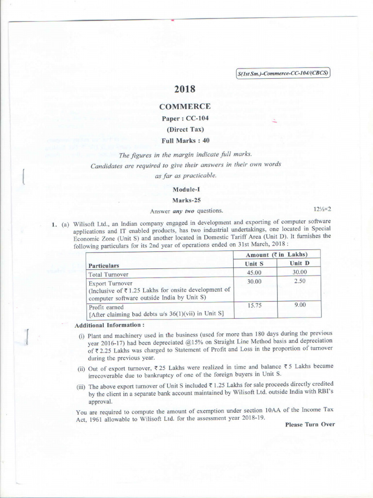 Direct Tax | PDF