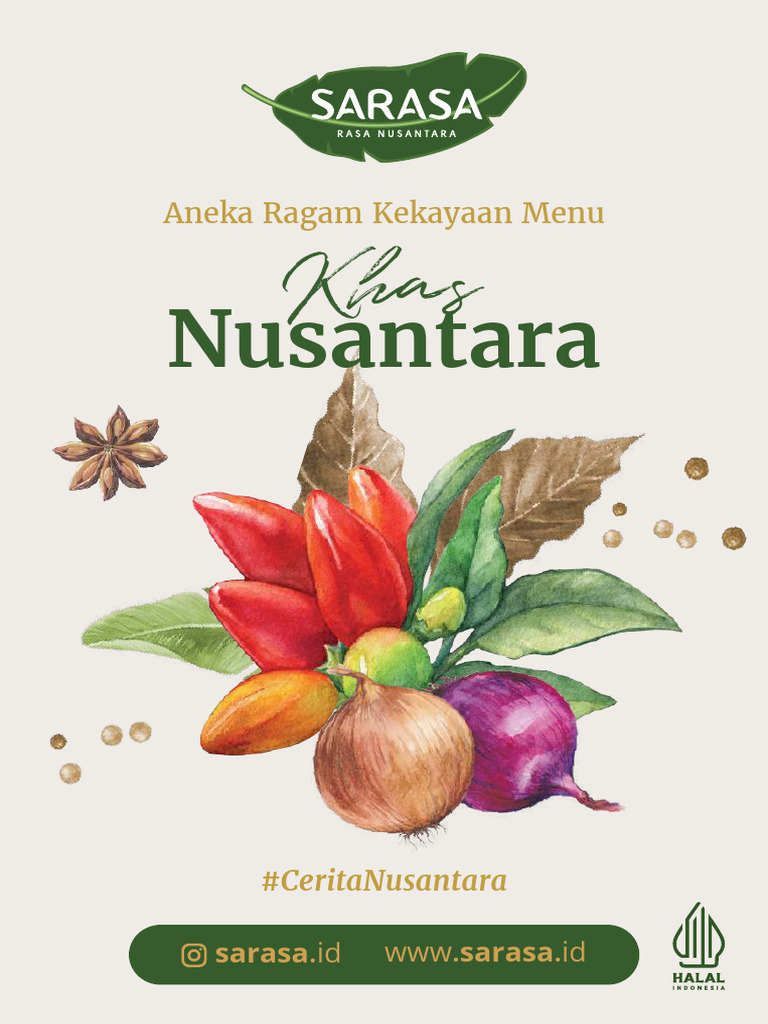 Menu Catering Khas Nusantara Sarasa | PDF