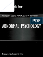 Abnormal Psychology - Test Bank - Fuhr