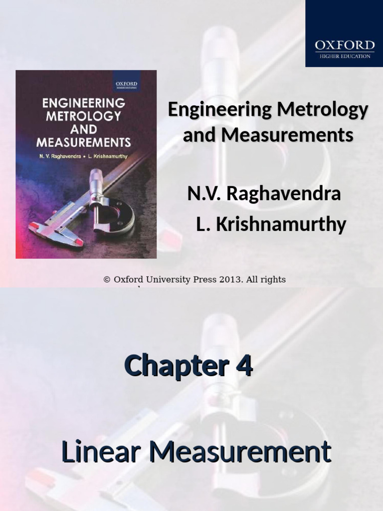Linear Measurement Instruments Guide | PDF