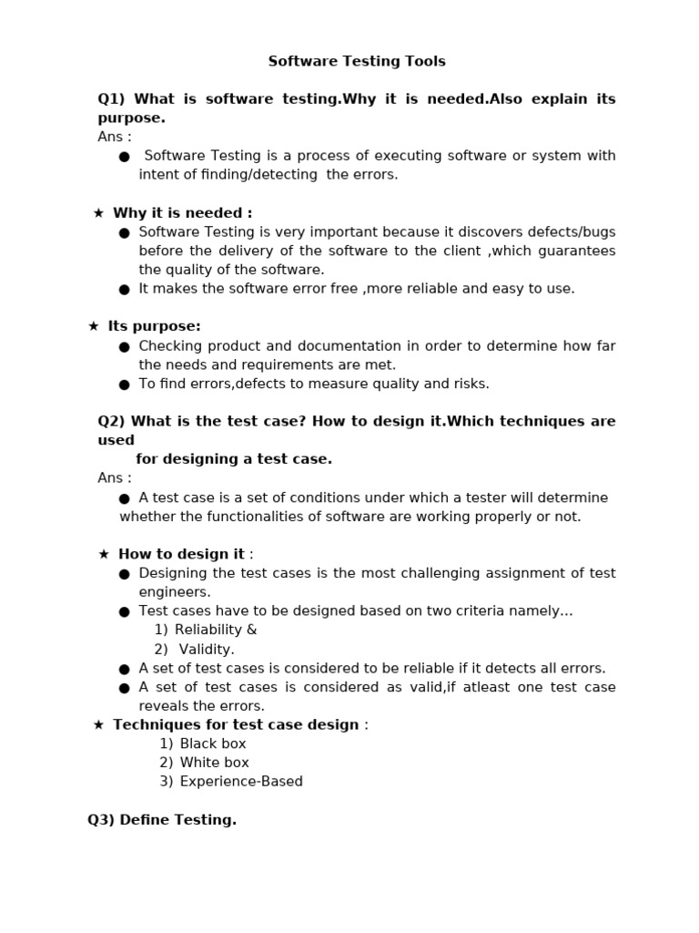 STT Notes ChapterWise | PDF | Software Testing | Control Flow