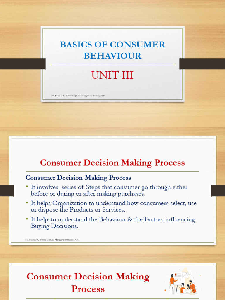 Bcb-Iii F PDF | PDF | Consumer Behaviour | Behavior