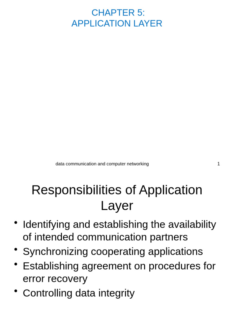 Chapter 6 Application Layer Pdf World Wide Web Internet Web