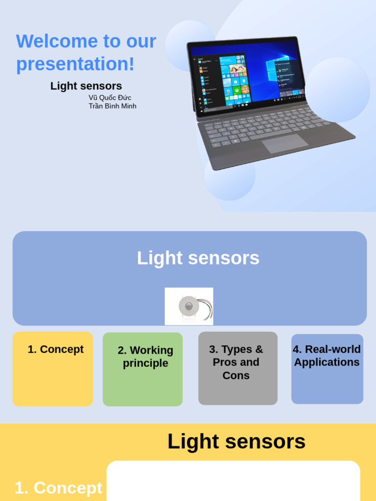 Understanding Light Sensors: Types & Uses | PDF