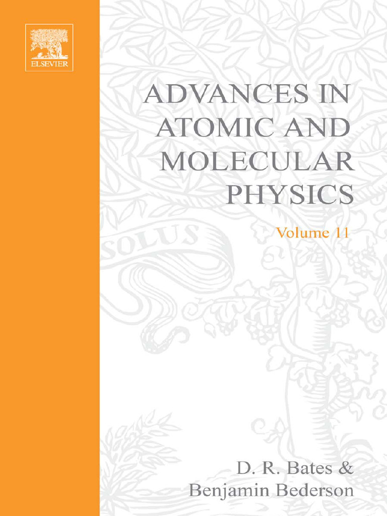 (D.R. Bates, I. Estermann) Advances in Atomic and | PDF | Atoms | Electron