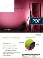 Oriflame Cosmetics PPT 2009