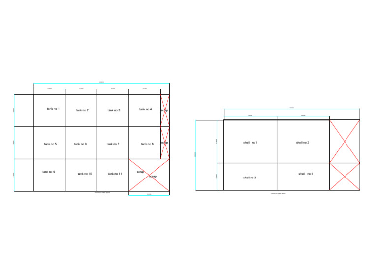 Puthalath Tank Plate Layout | PDF