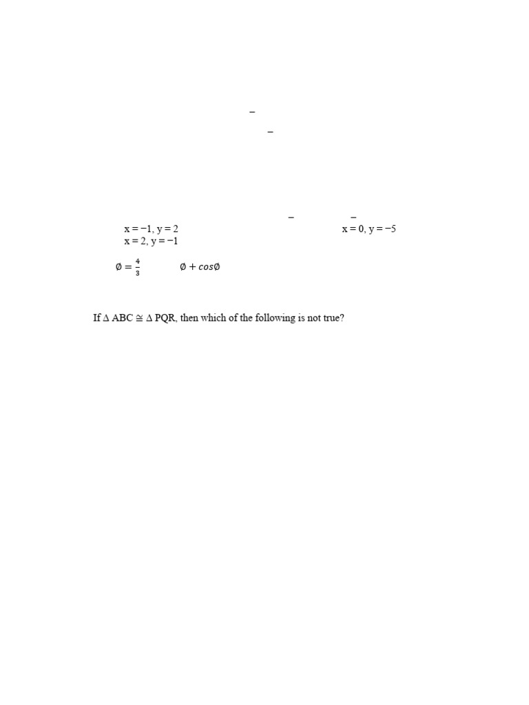 Class IX Mathematics Revision Questions | PDF | Elementary Geometry ...
