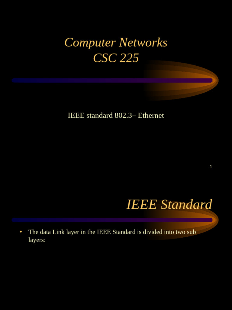 IEEE 802.3 Standard | PDF | Ethernet | Network Switch
