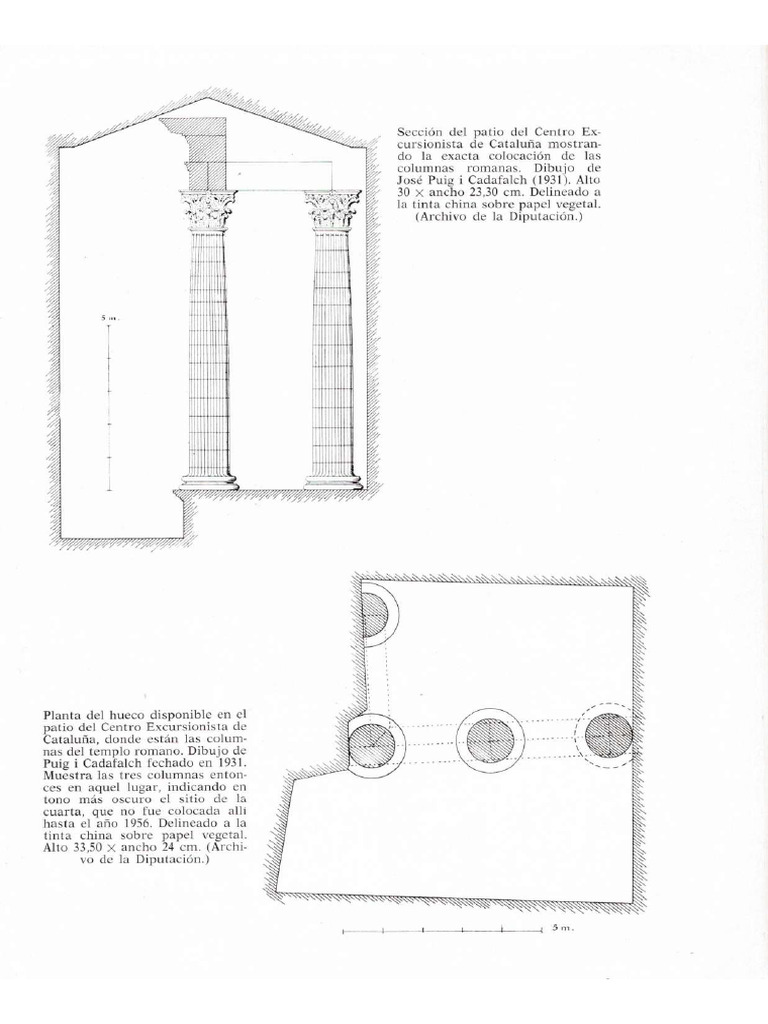 El Templo Romano de Barcelona PG 155 PDF