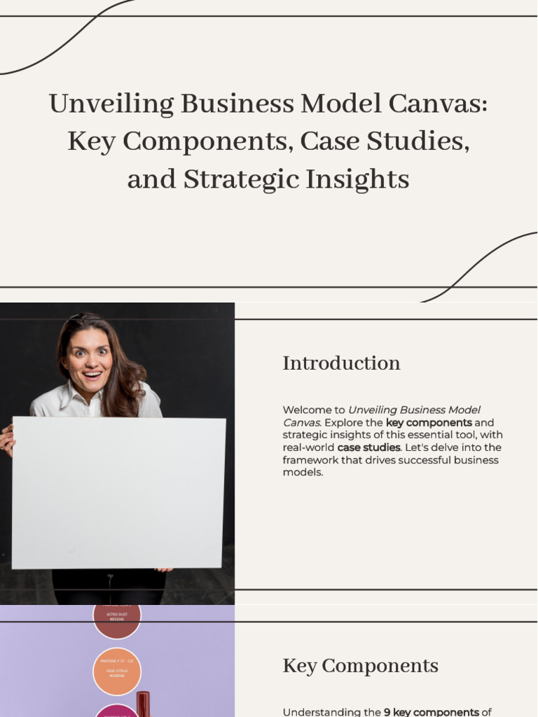 Wepik Unveiling Business Model Canvas Key Components Case Studies and ...