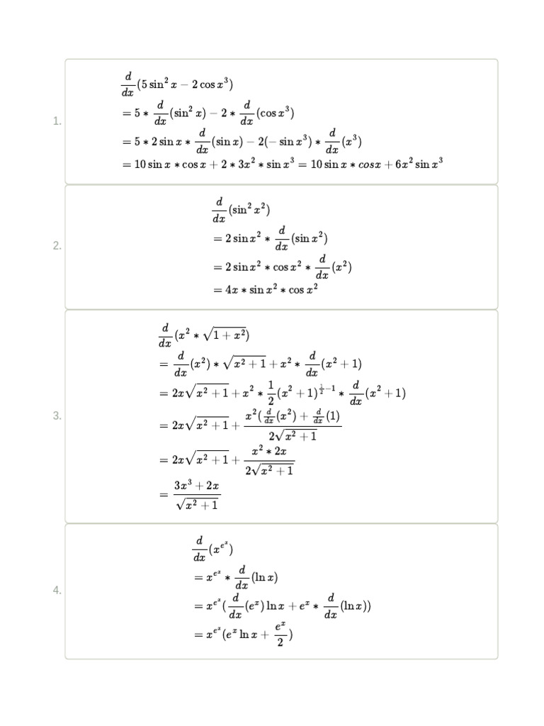 Derivations | PDF