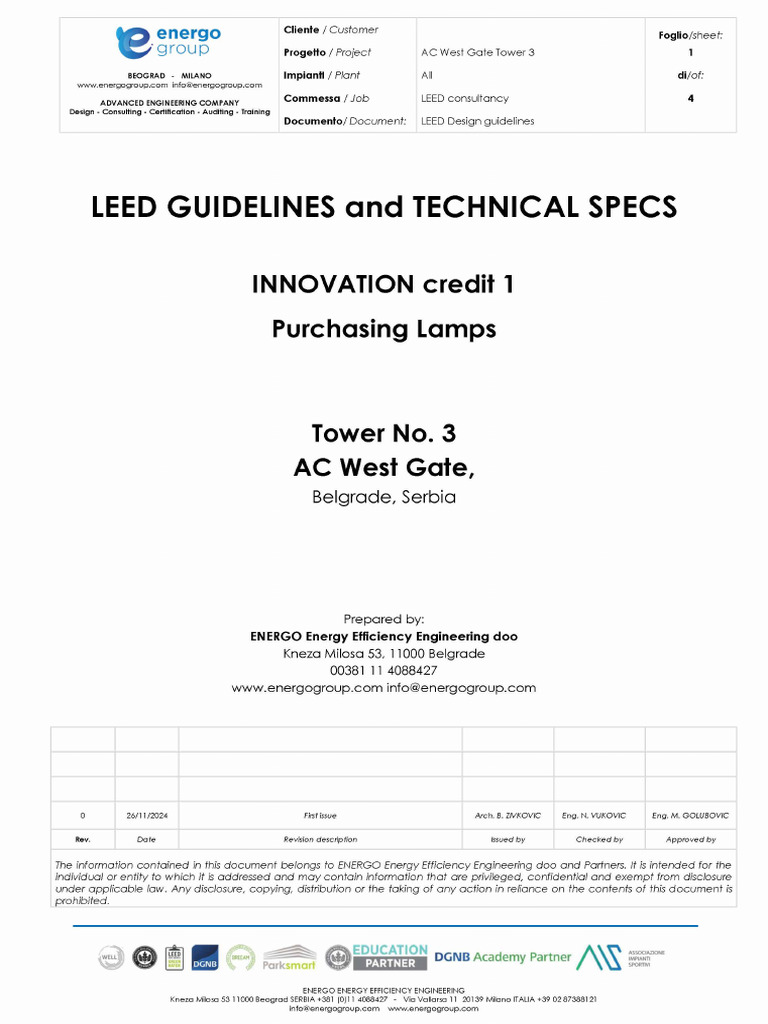 INc1 Purchasing Lamps | PDF