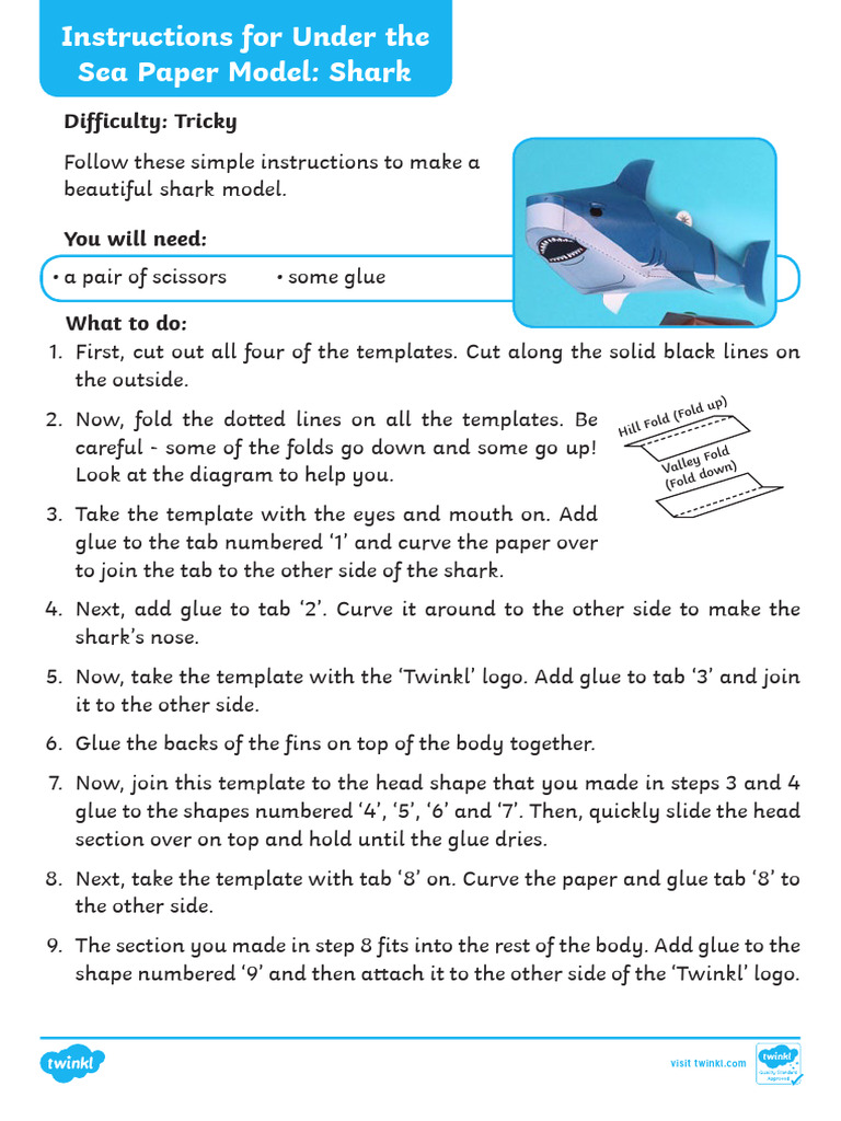 Create Under the Sea Paper Models | PDF