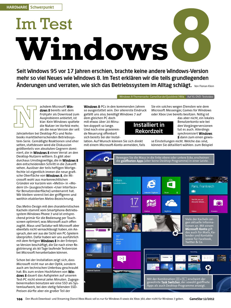Windows: Im Test | PDF