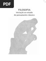 Filosofia - Iniciação ao Estudo do Pensamento Clássico