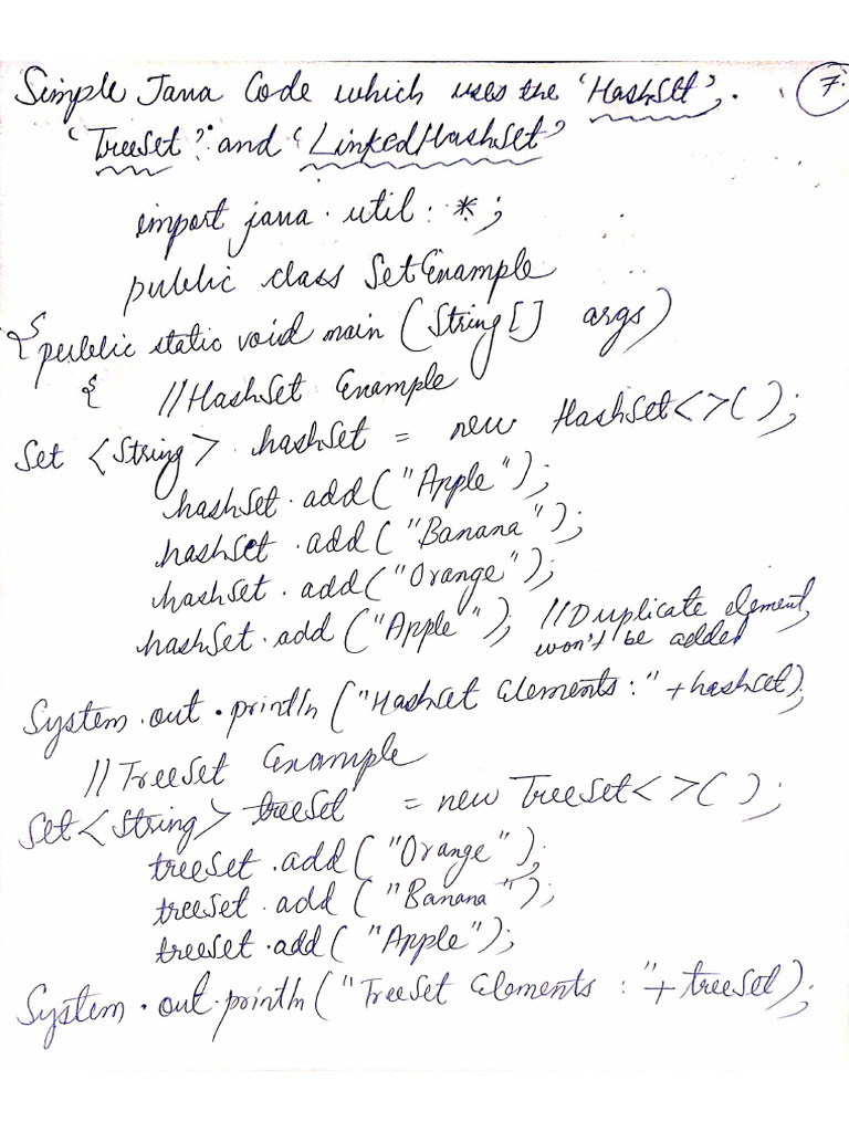 Classes Set Interfaces Pdf
