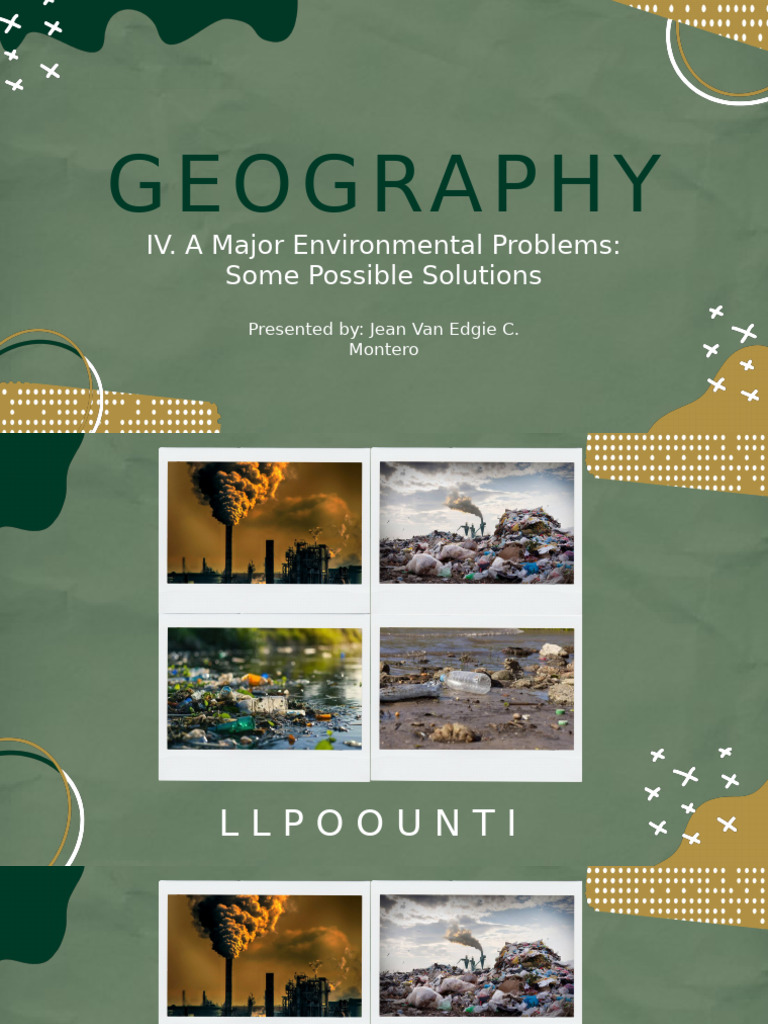 Solutions to Population and Pollution Issues | PDF | Pollution | Water ...
